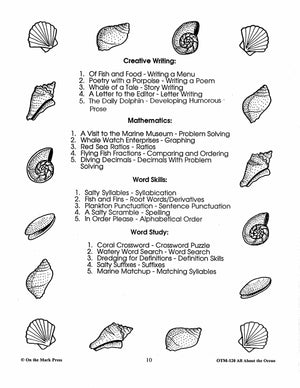 All About the Ocean Grades 5-7