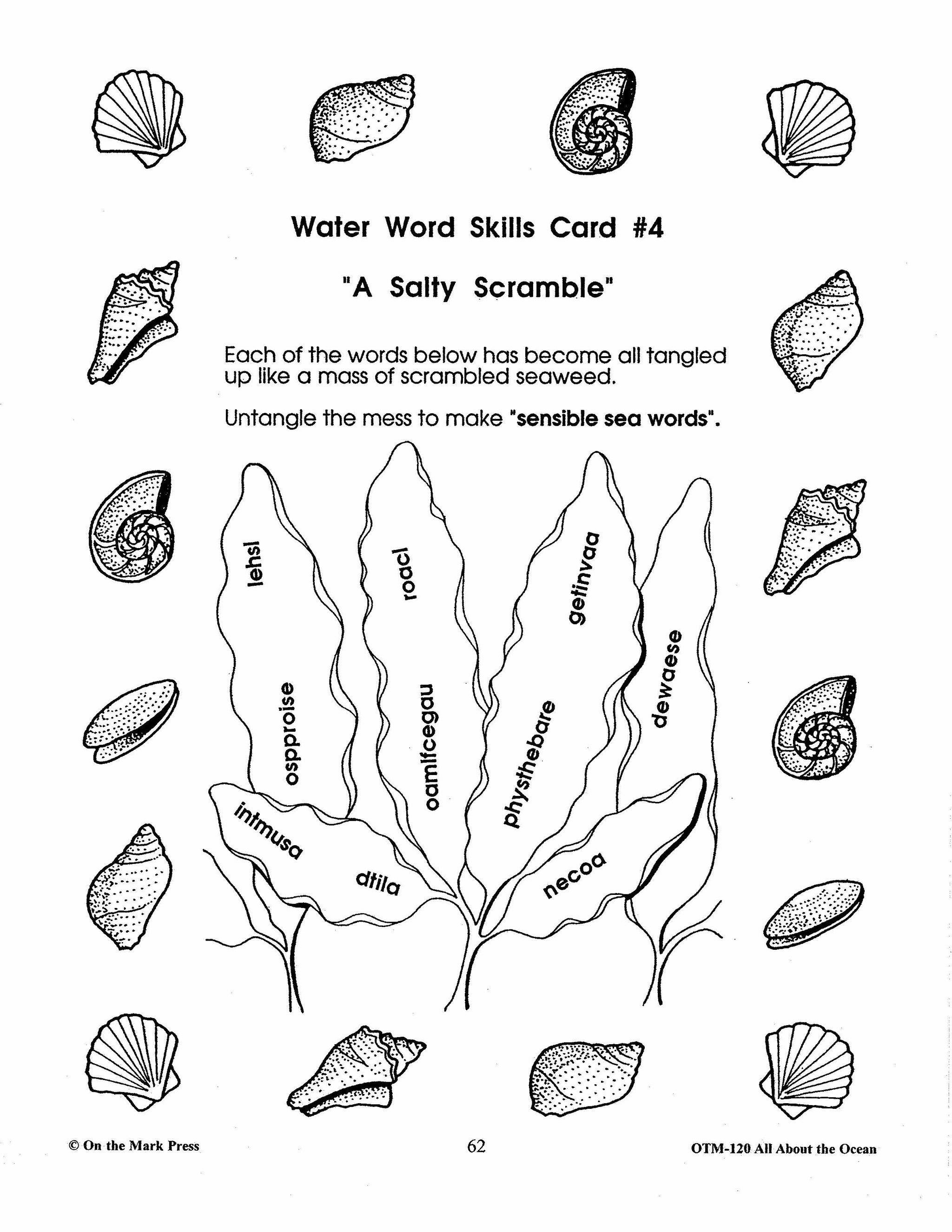 All About the Ocean Grades 5-7