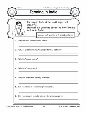 All About India Grades 3-5