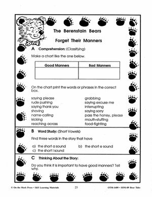 Bear Tales in Literature Grades 2-4