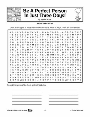 Be a Perfect Person in Just Three Days, by Stephen Manse Lit Link Grades 4-6