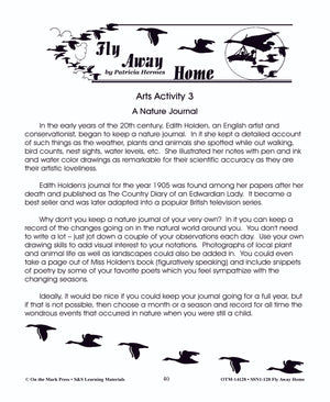 Fly Away Home, by Patricia Hermes Lit Link Grades 4-6