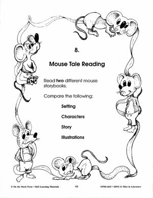 Mice in Literature Grades 3-5