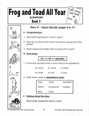 Reading with Arnold Lobel Author Study Grades 1-3 (Frog & Toad books)