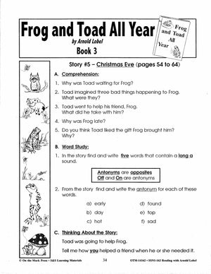 Reading with Arnold Lobel Author Study Grades 1-3 (Frog & Toad books)
