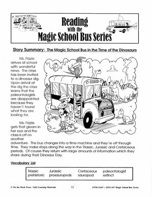 Reading with the Magic School Bus Author Study Grades 1-3