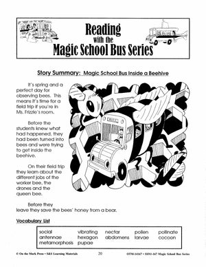 Reading with the Magic School Bus Author Study Grades 1-3