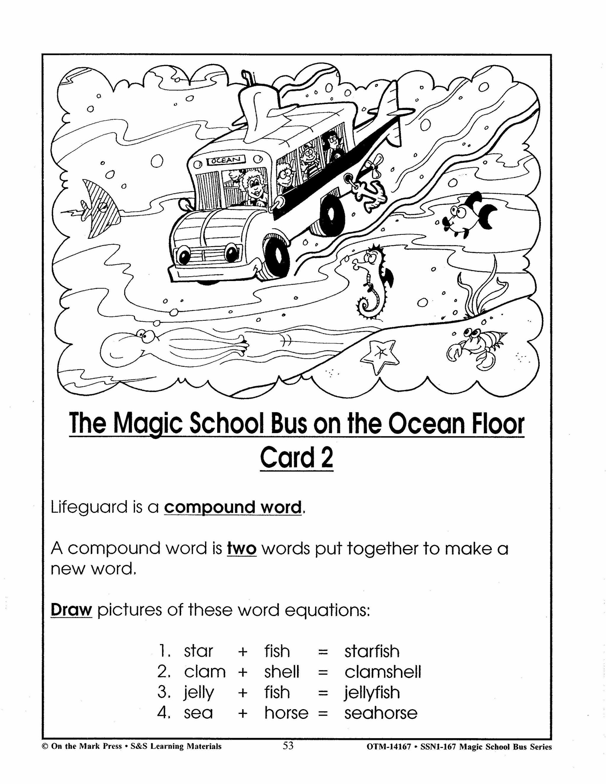 Reading with the Magic School Bus Author Study Grades 1-3