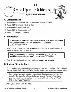 Reading with Phoebe Gilman Author Study Grades 1-3 (Jillian Jiggs)