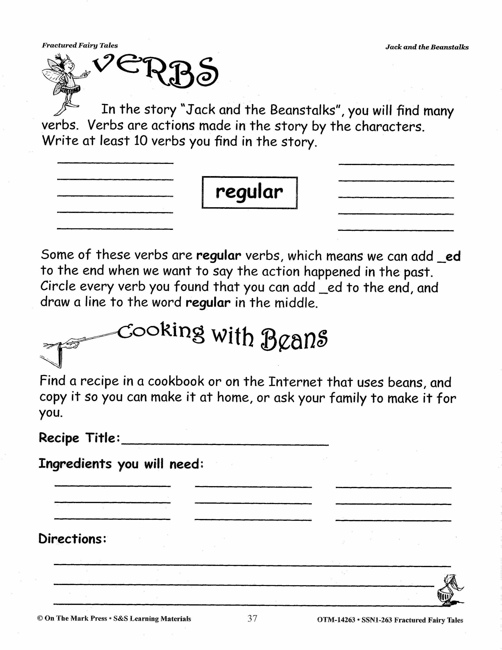 Fractured Fairy Tales & The Stinky Cheese Man - using Bloom's Taxonomy Grades 2-4