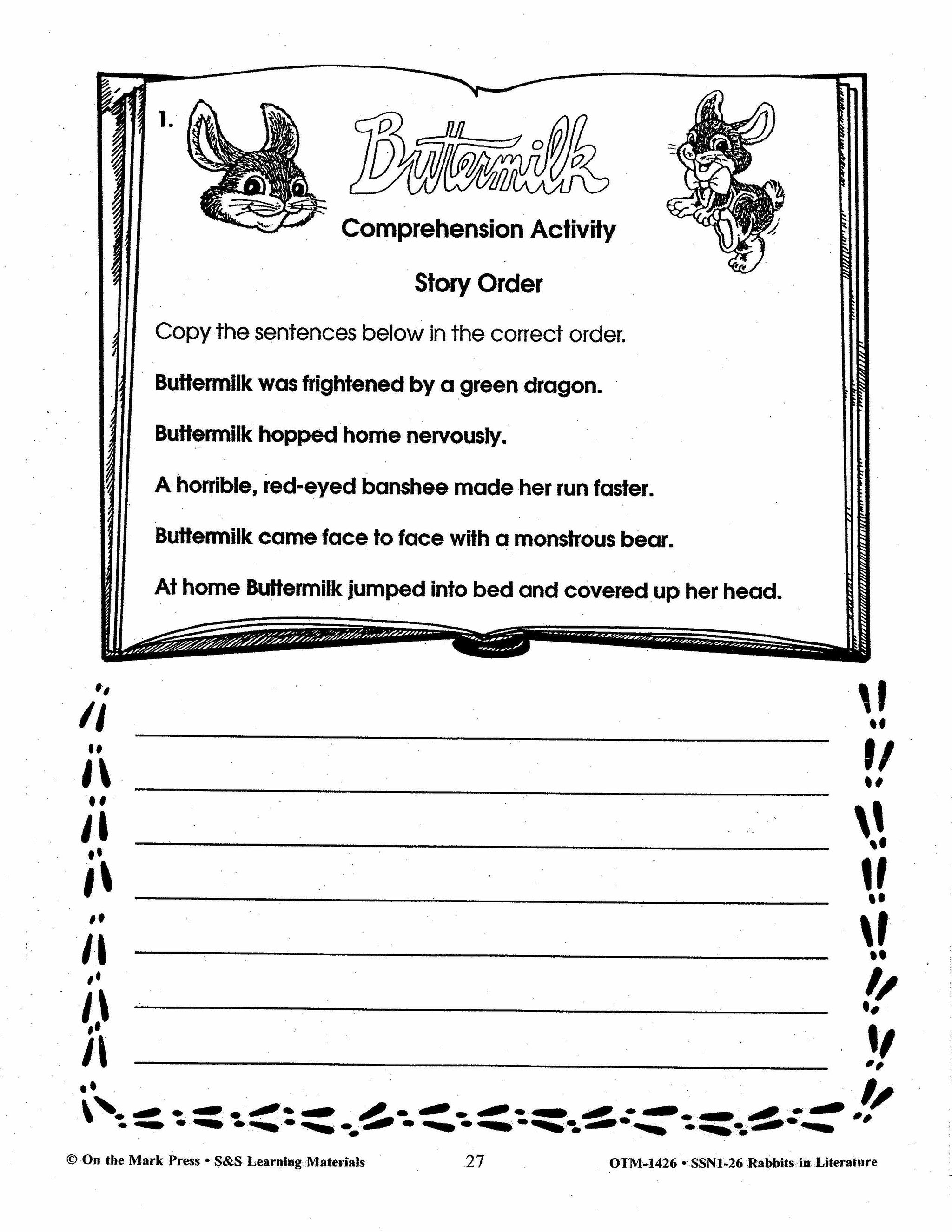 Rabbits in Literature - Serendipity Series - Stephen Cosgrove- Grades 3-5