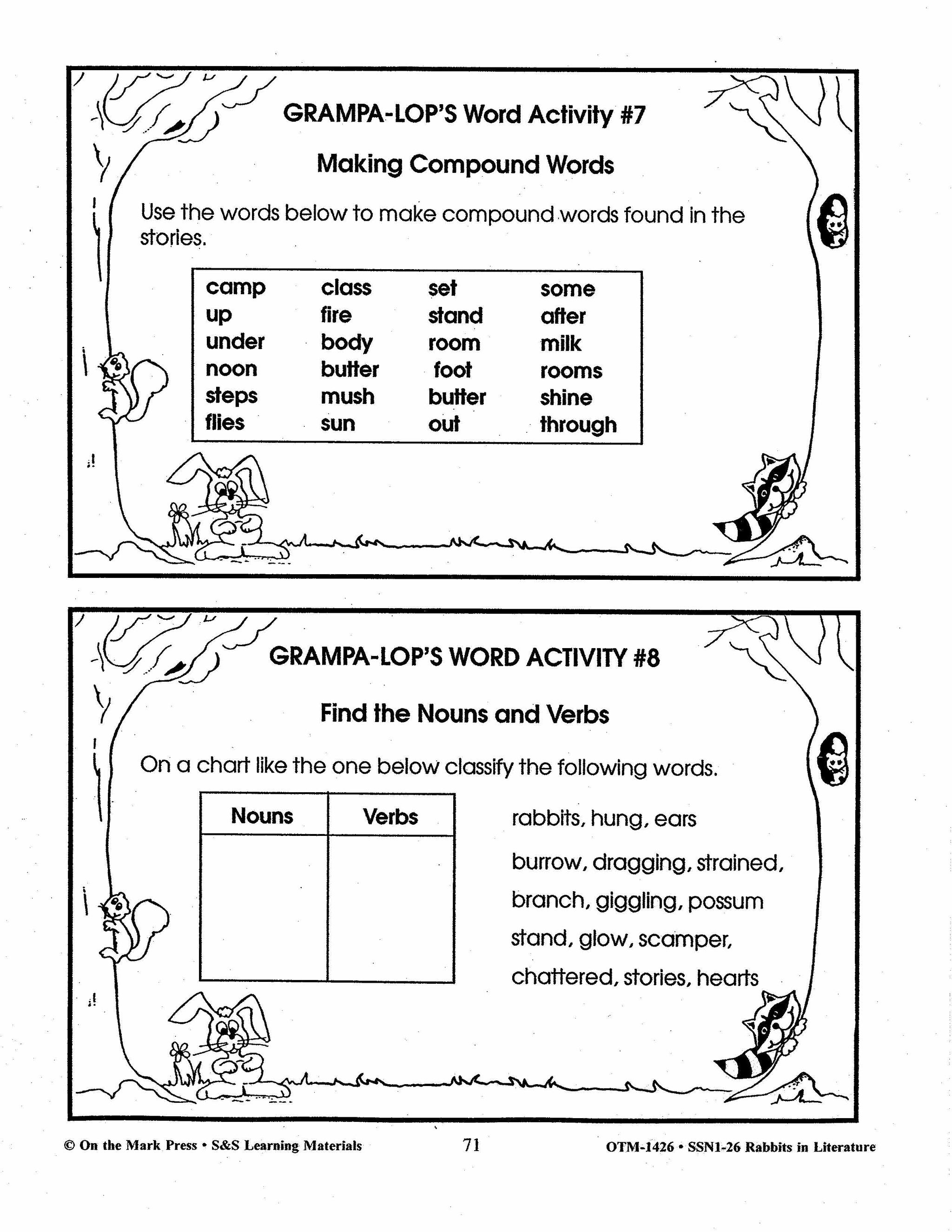 Rabbits in Literature - Serendipity Series - Stephen Cosgrove- Grades 3-5