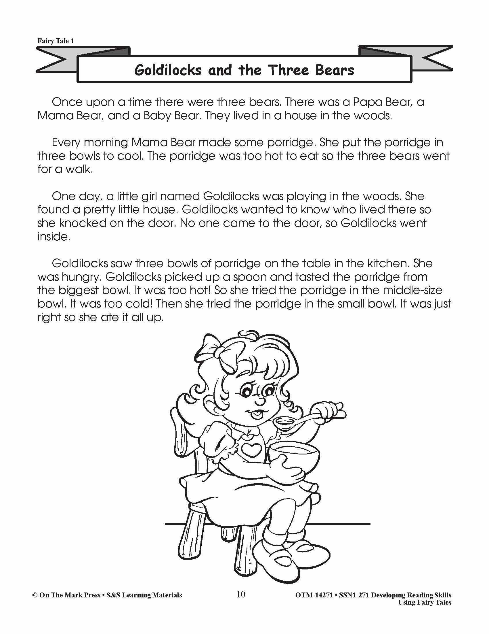 Developing Reading Skills Using Fairy Tales Grades 1-3