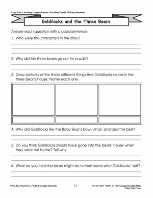 Developing Reading Skills Using Fairy Tales Grades 1-3