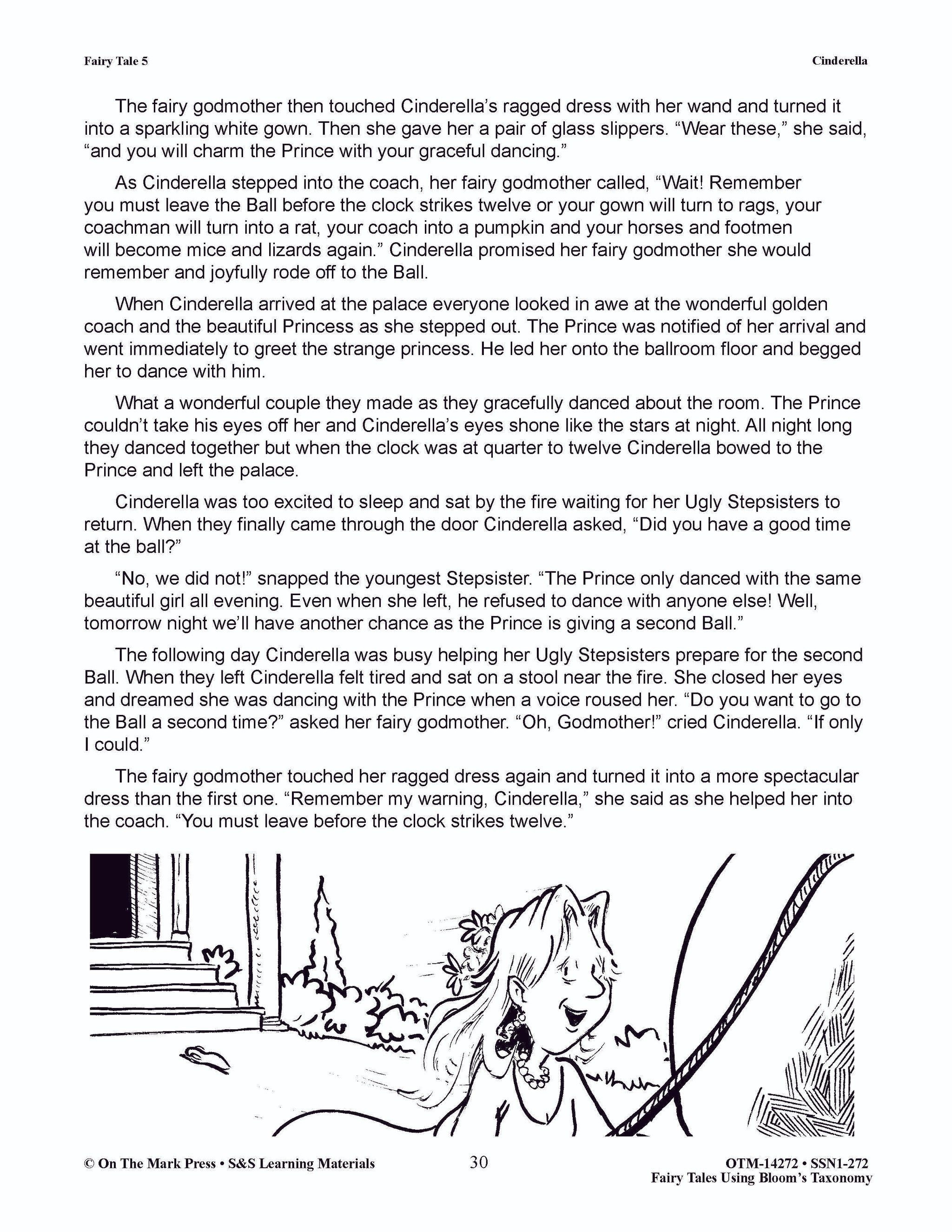 Fairy Tales using Blooms' Taxonomy: Grades 3-5