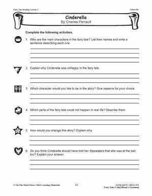 Fairy Tales using Blooms' Taxonomy: Grades 3-5