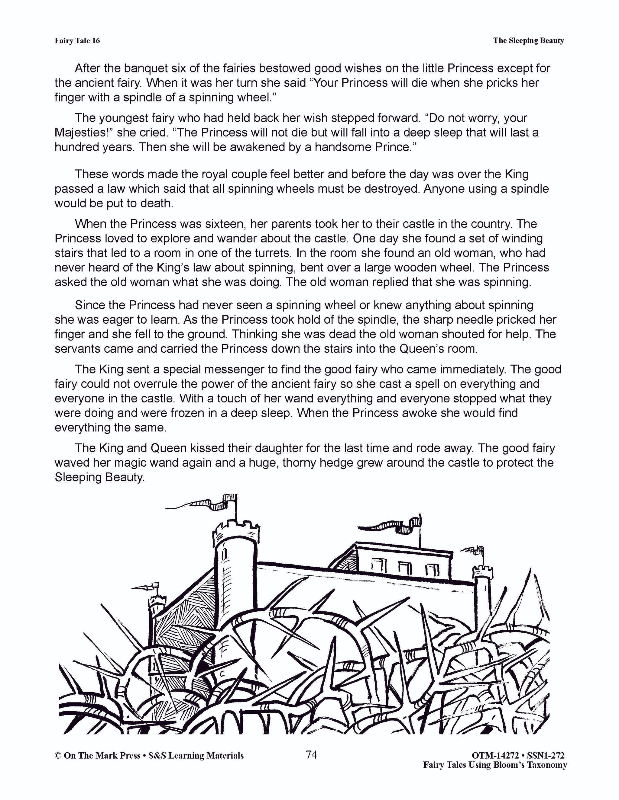 Fairy Tales using Blooms' Taxonomy: Grades 3-5