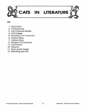 Cats in Literature Gr. 4-6