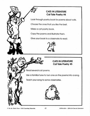 Cats in Literature Gr. 4-6