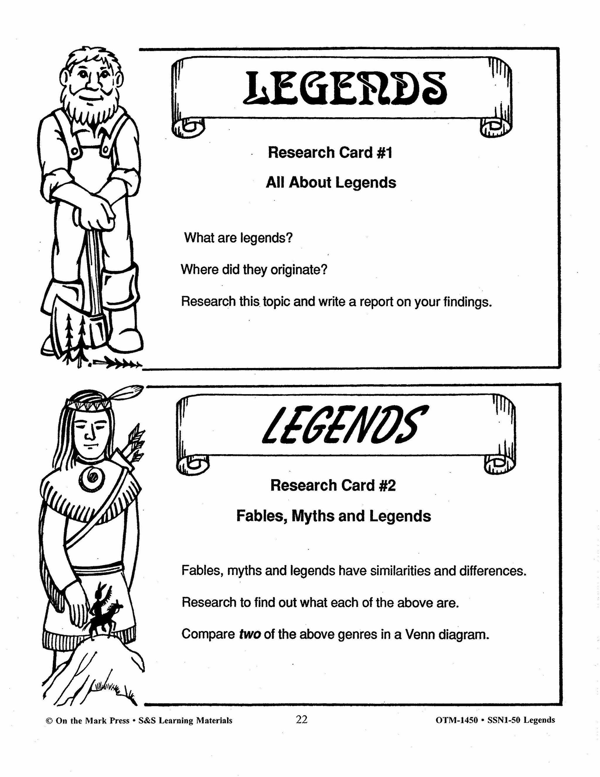 Legends Grades 4-6