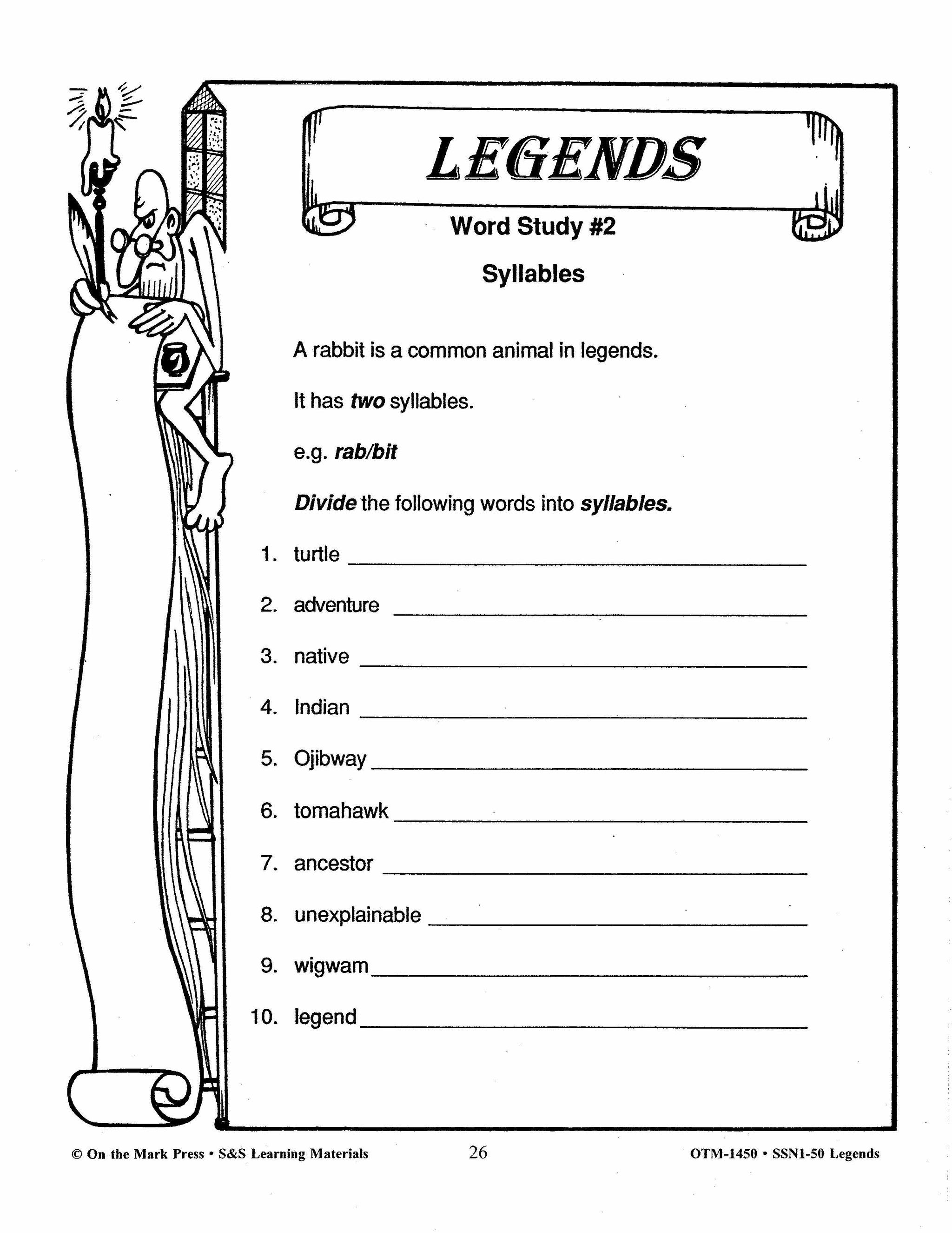 Legends Grades 4-6