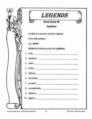 Legends Grades 4-6