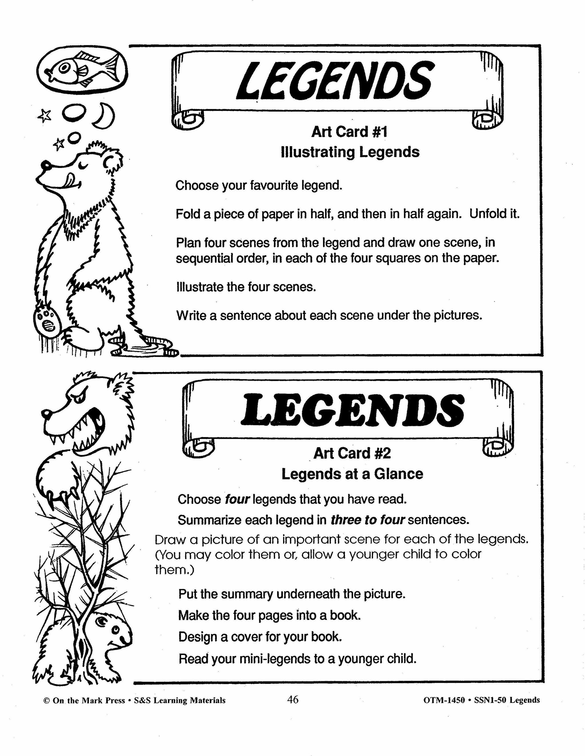Legends Grades 4-6