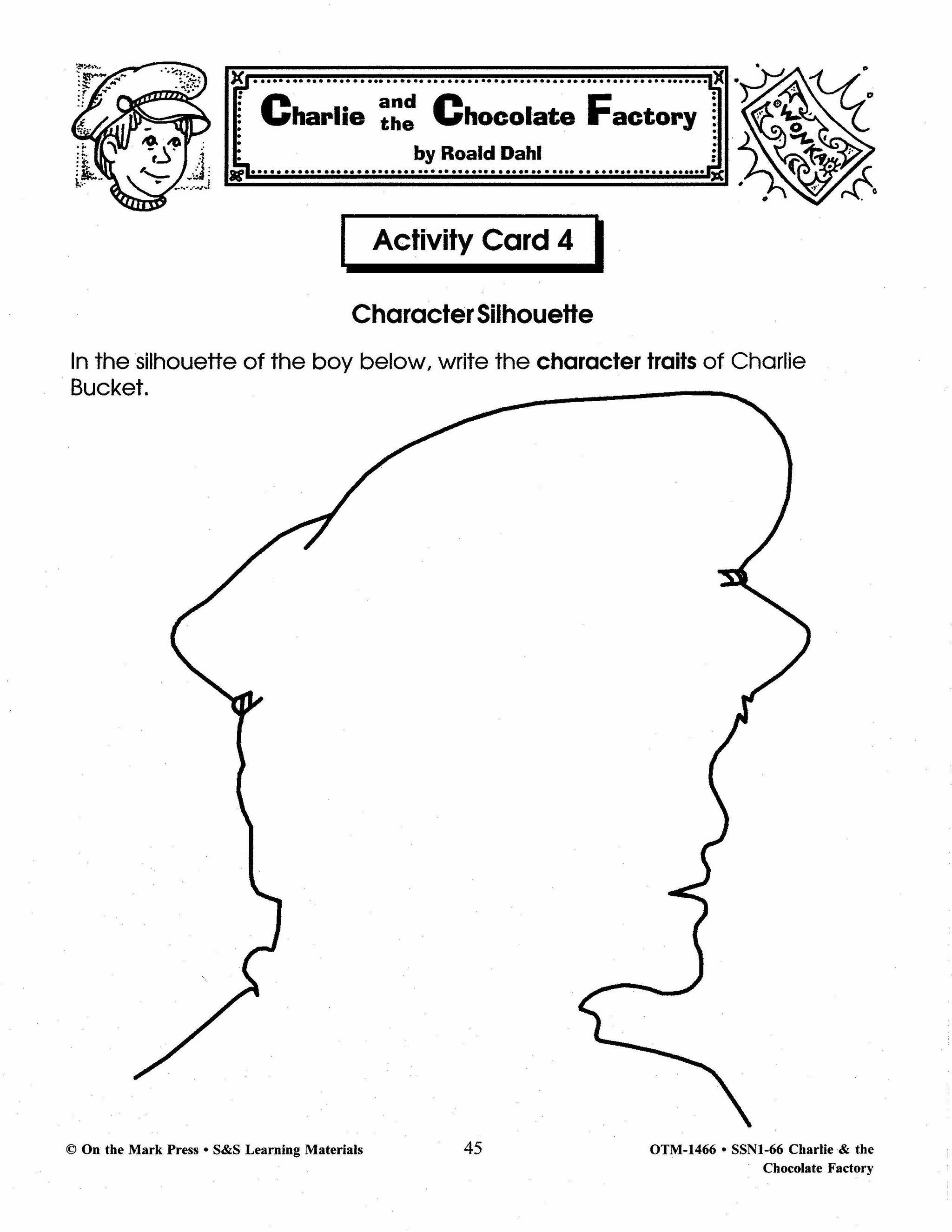 Charlie & the Chocolate Factory, by Ronald Dahl Lit Link Grades 4-6