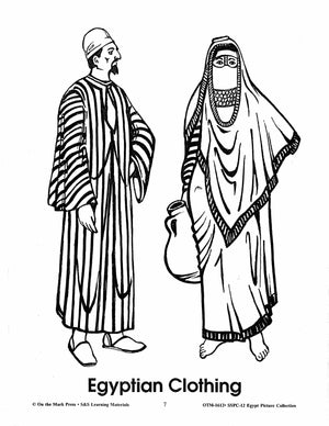 Egypt Black & White Picture Collection Grades 1-8