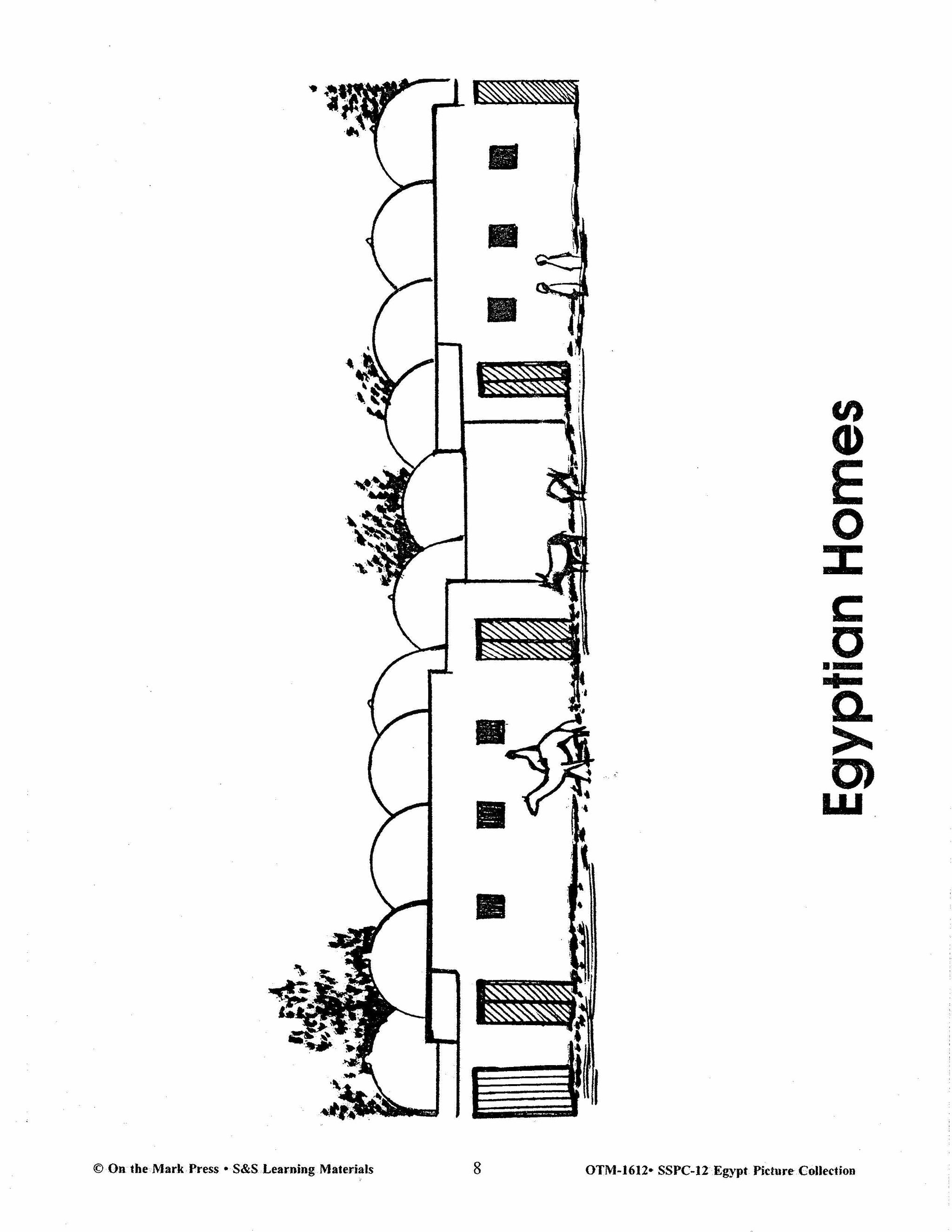 Egypt Black & White Picture Collection Grades 1-8