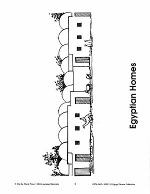 Egypt Black & White Picture Collection Grades 1-8