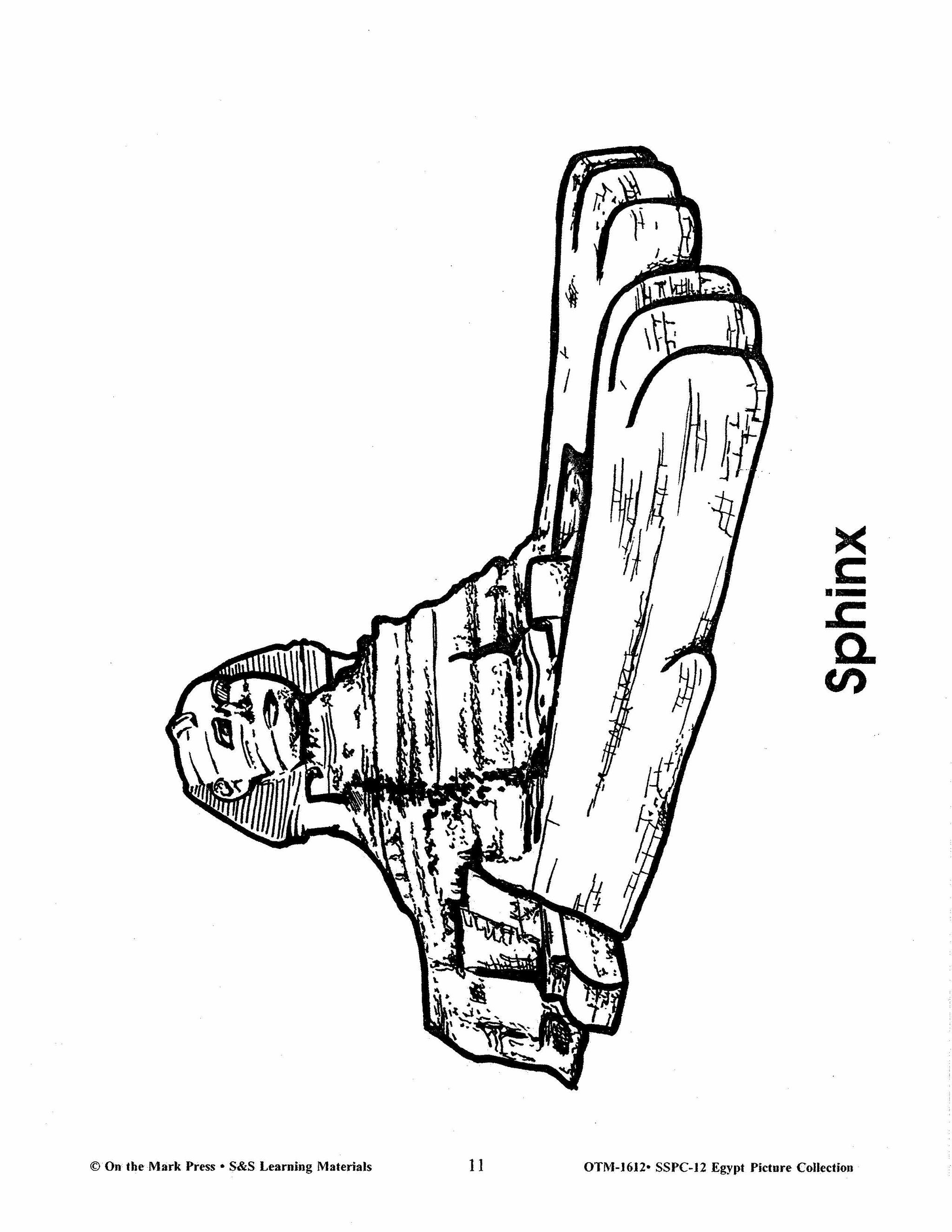 Egypt Black & White Picture Collection Grades 1-8