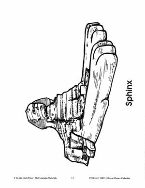 Egypt Black & White Picture Collection Grades 1-8