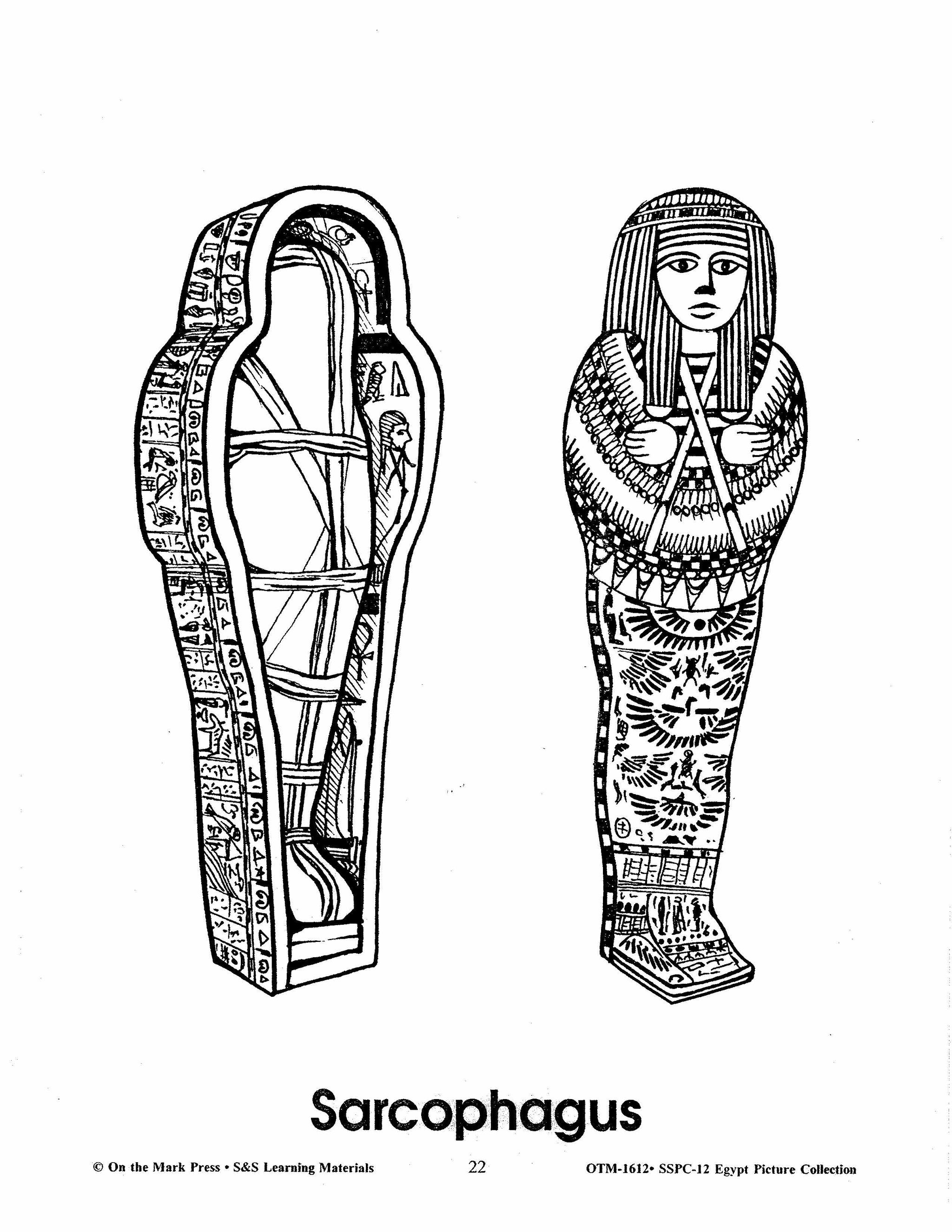 Egypt Black & White Picture Collection Grades 1-8