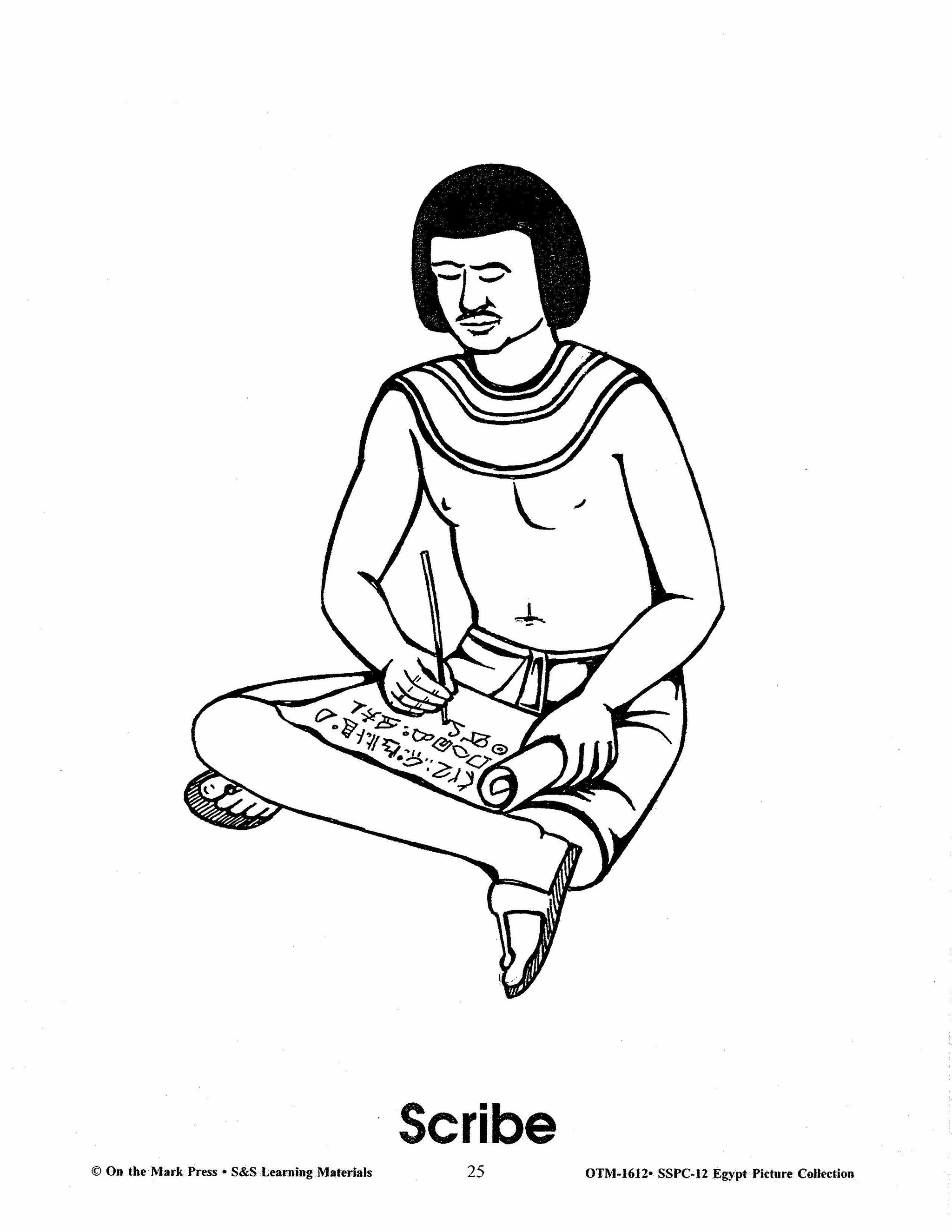 Egypt Black & White Picture Collection Grades 1-8