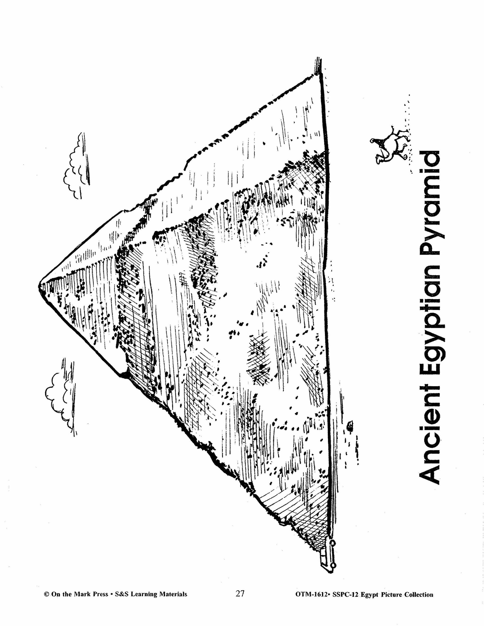 Egypt Black & White Picture Collection Grades 1-8