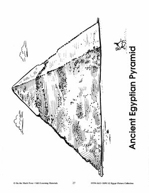 Egypt Black & White Picture Collection Grades 1-8