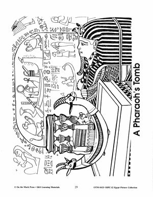 Egypt Black & White Picture Collection Grades 1-8