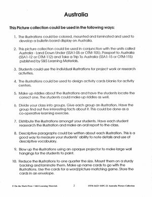 Australia Black & White Picture Collection Grades 2-6