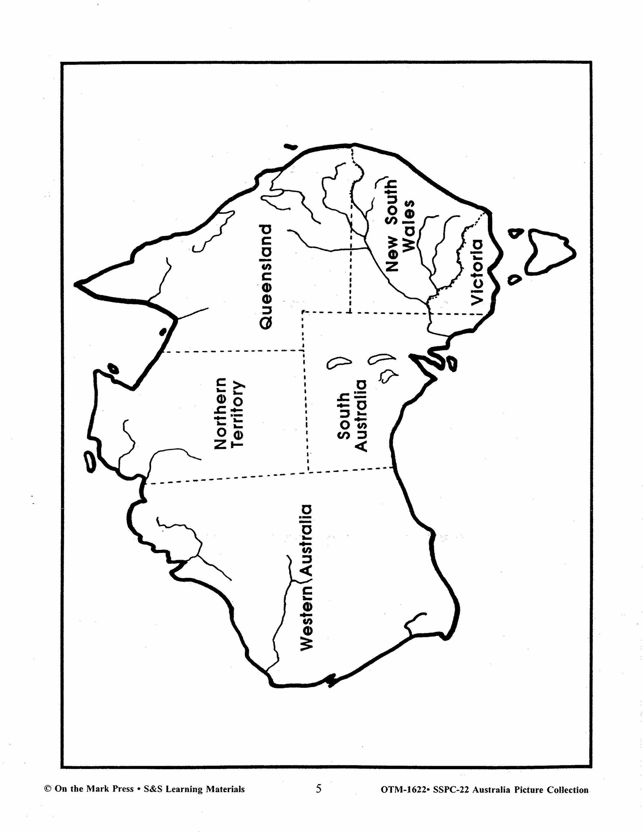 Australia Black & White Picture Collection Grades 2-6
