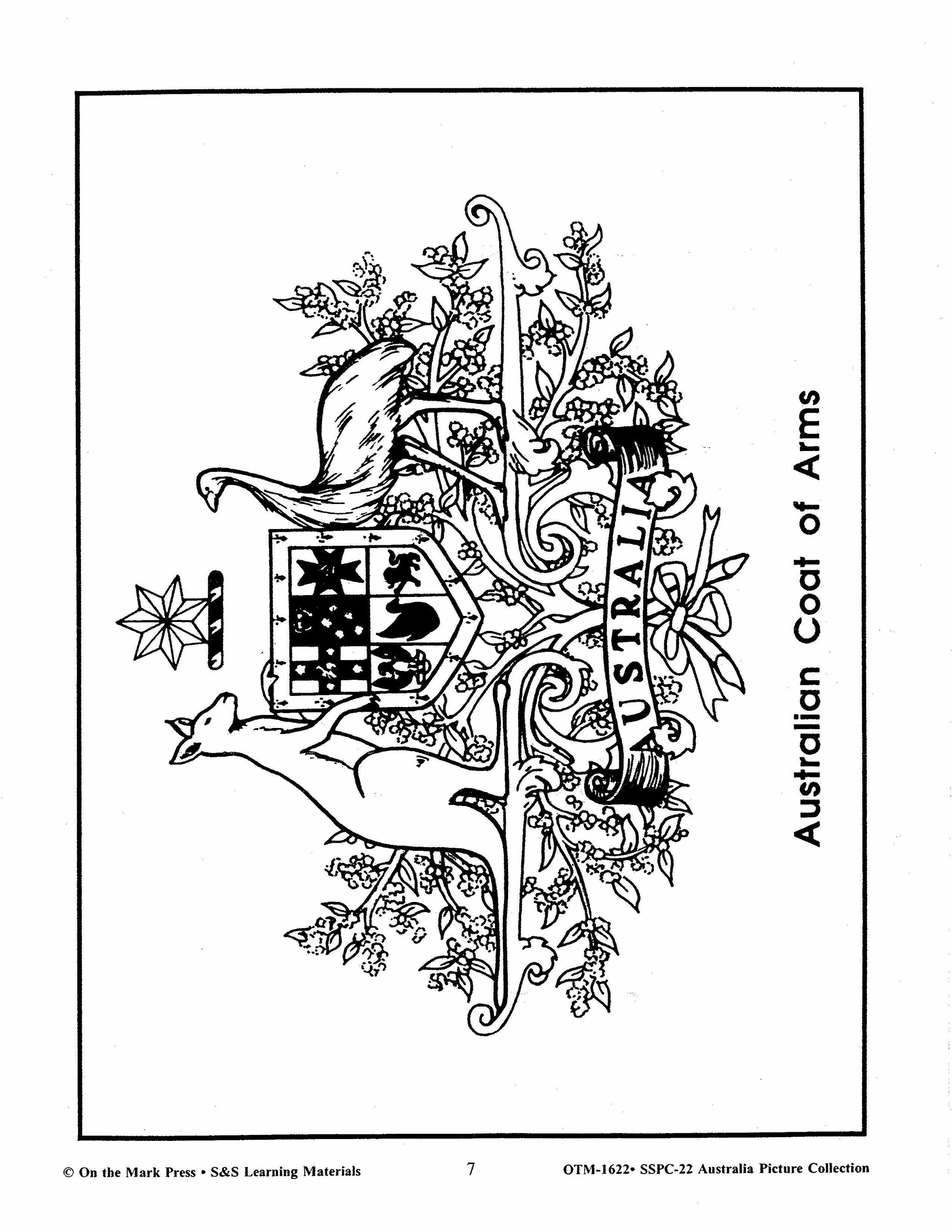 Australia Black & White Picture Collection Grades 2-6