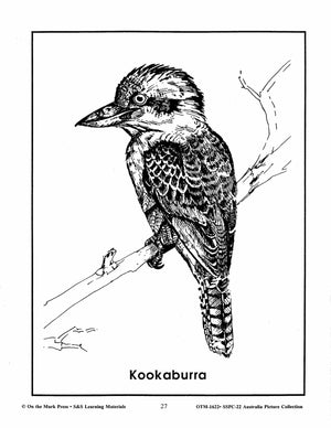 Australia Black & White Picture Collection Grades 2-6