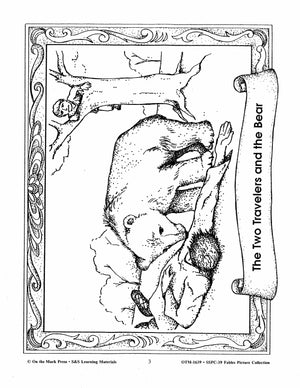 Fables Black & White Picture Collection Grades K-6