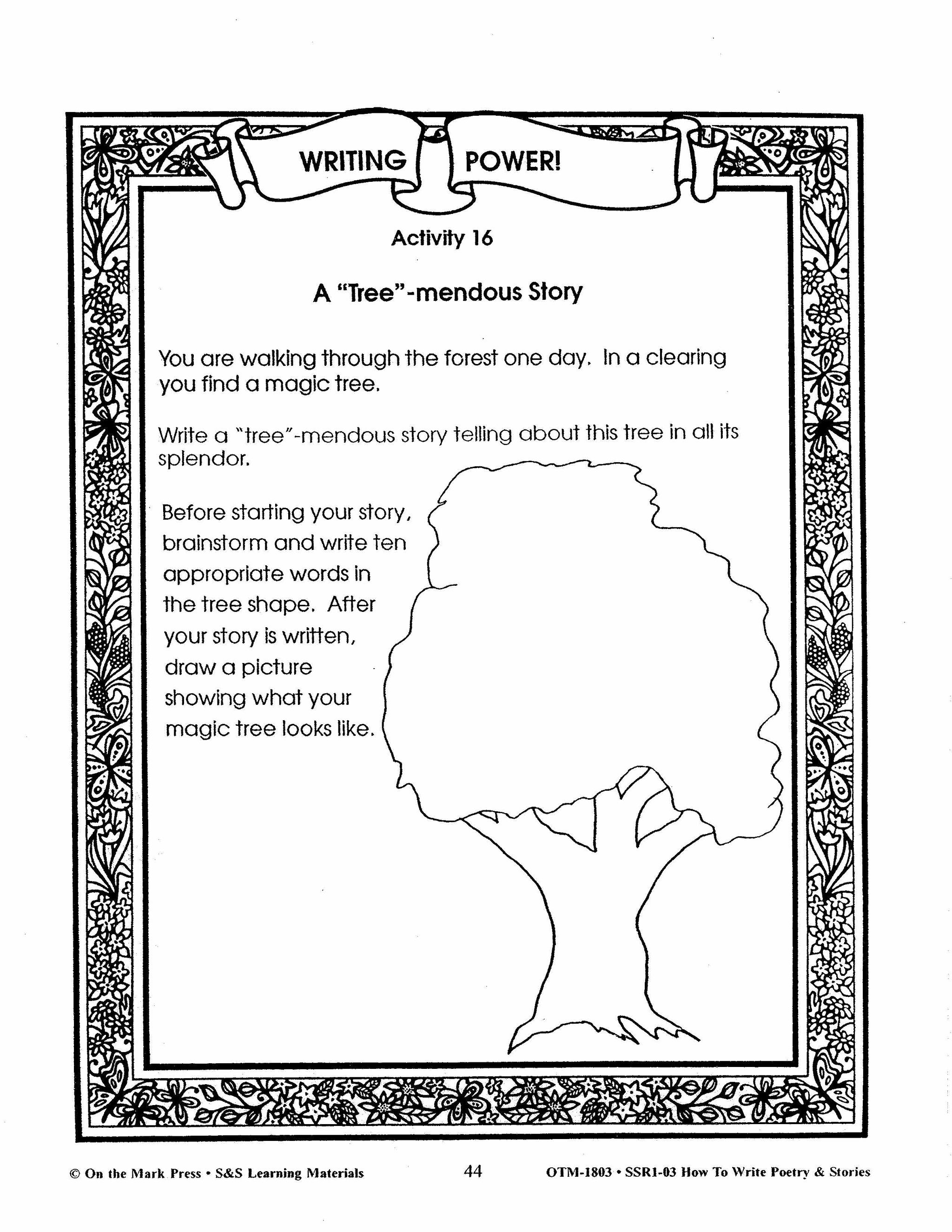 How to Write Poetry & Stories Grades 4-6