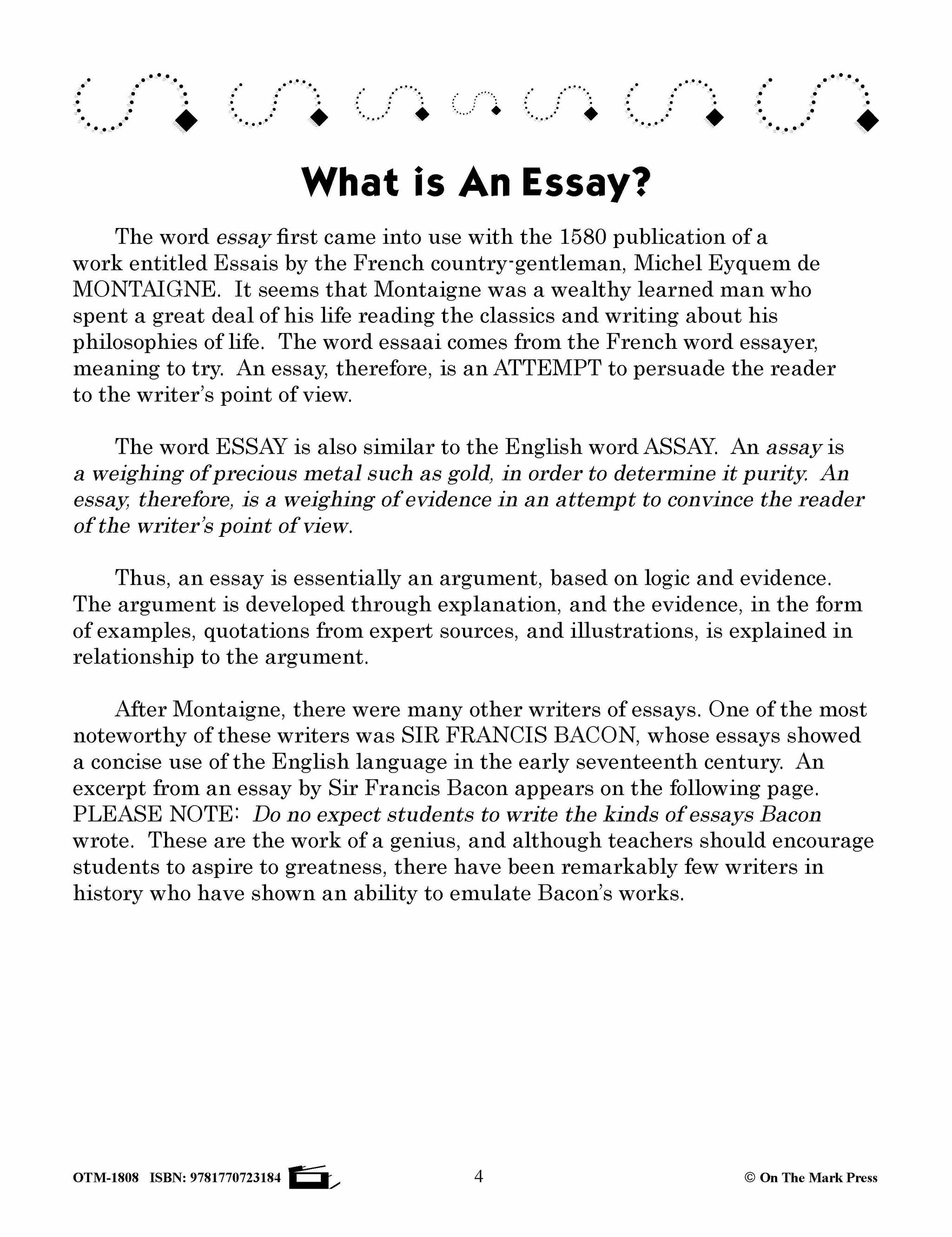 How to Write an Essay Grades 7-12