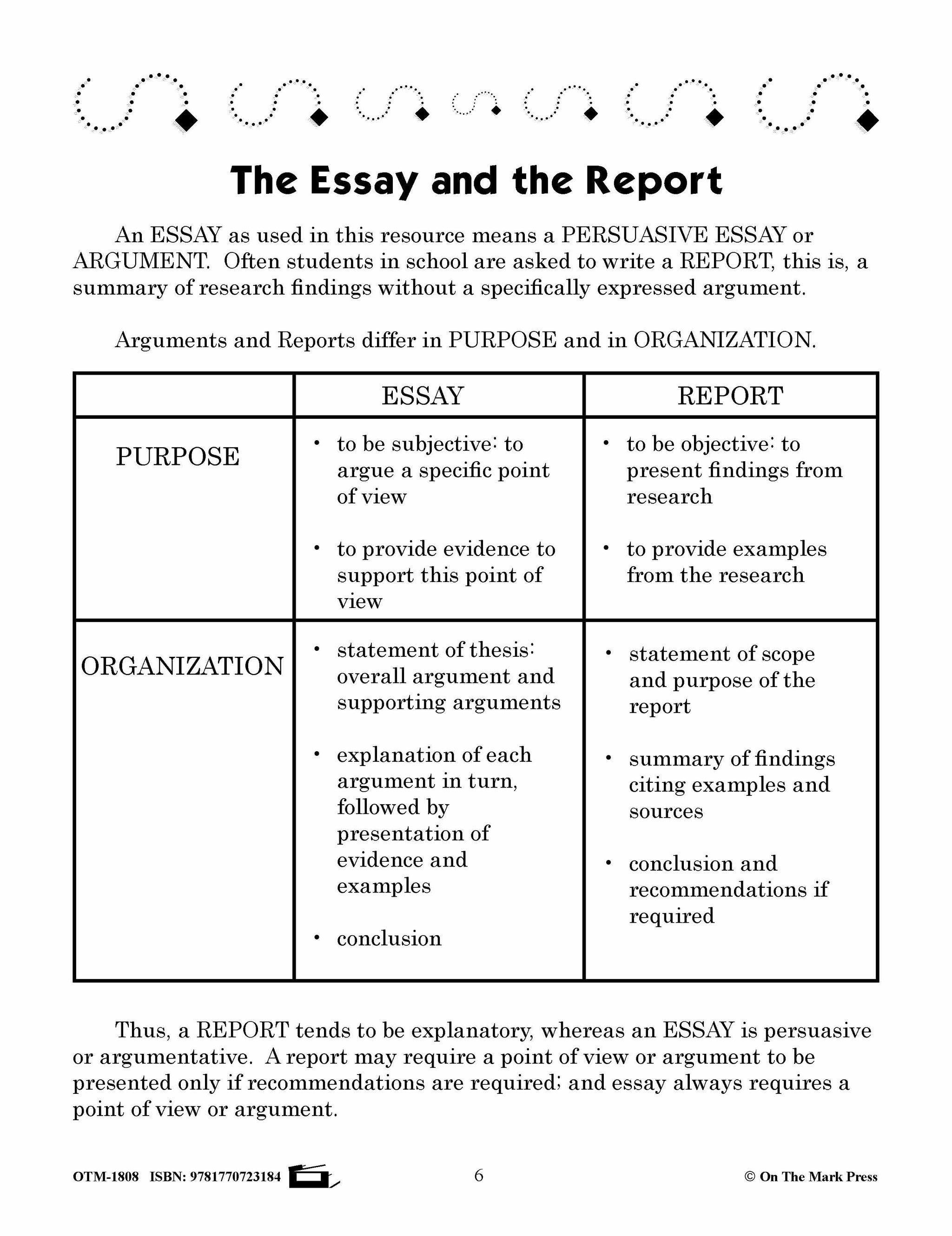 How to Write an Essay Grades 7-12