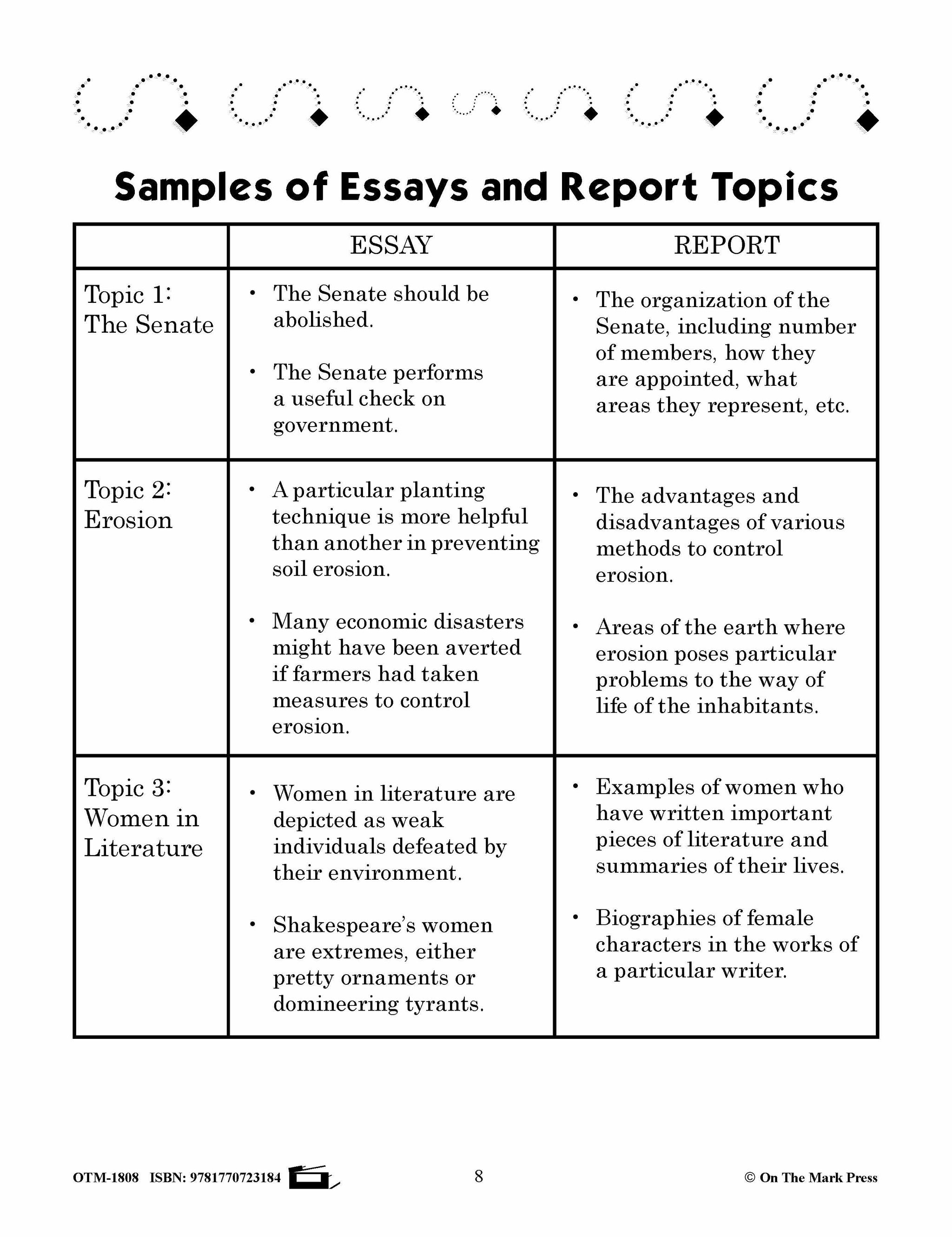 How to Write an Essay Grades 7-12