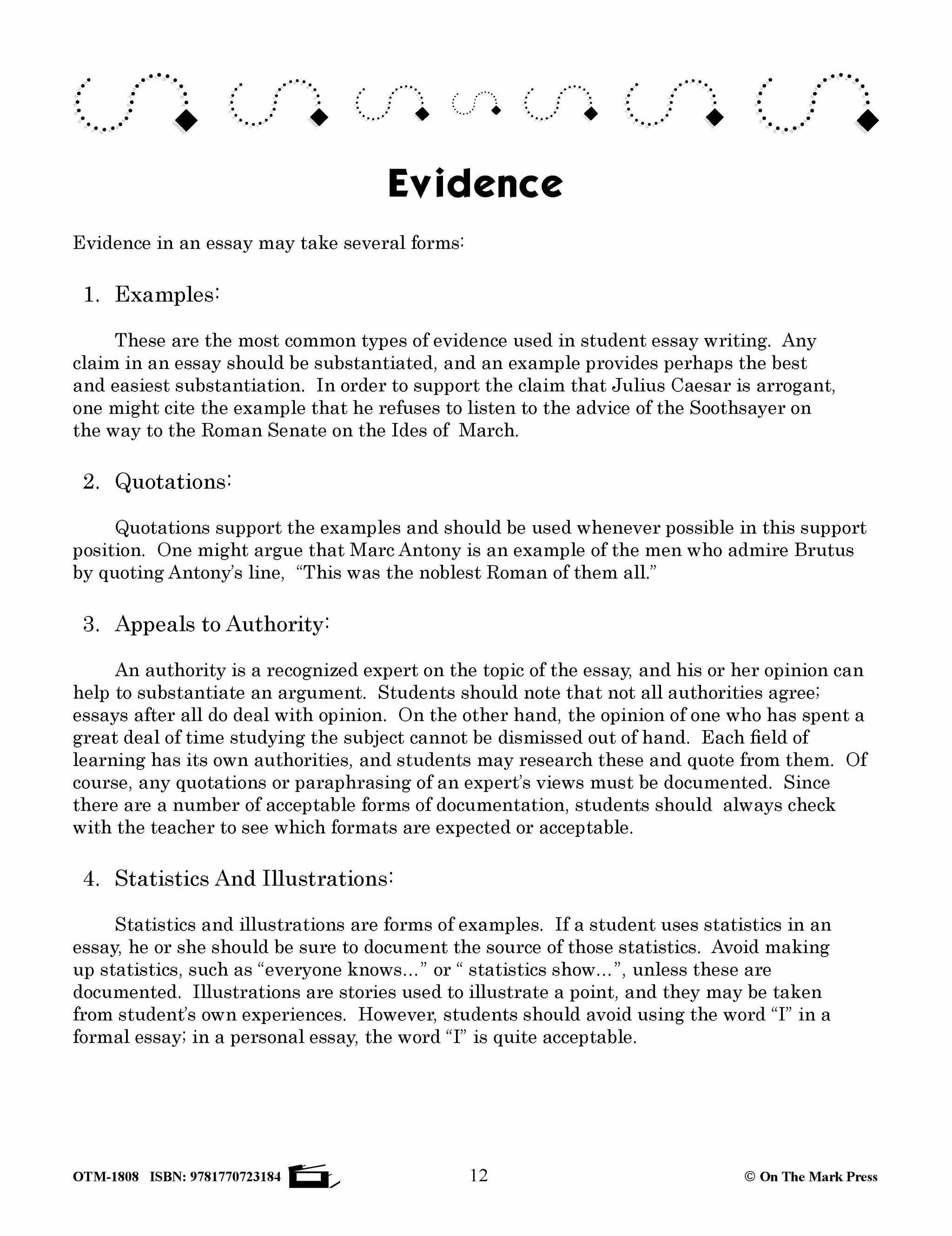 How to Write an Essay Grades 7-12