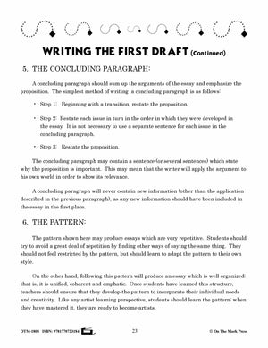 How to Write an Essay Grades 7-12