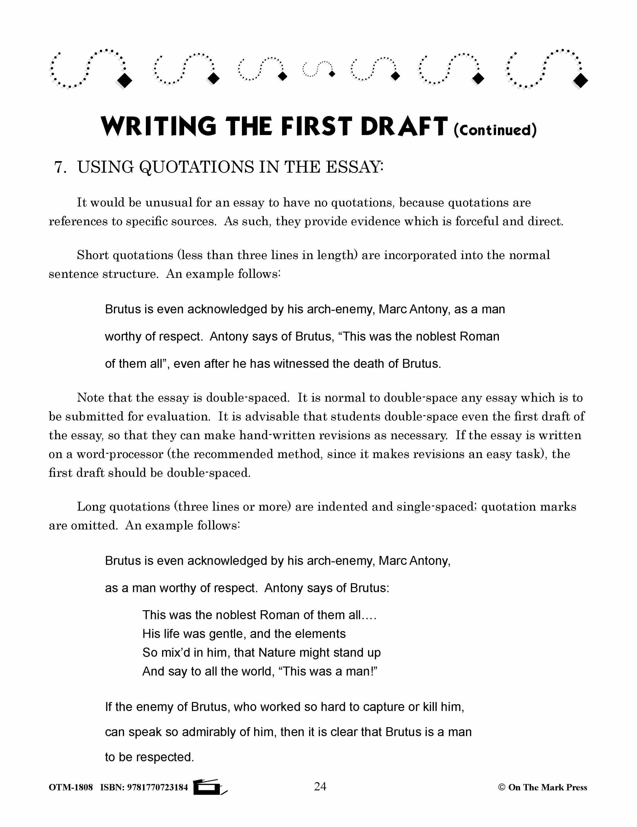 How to Write an Essay Grades 7-12